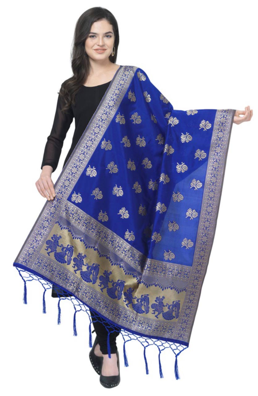 Silk Jacquard Dupatta Manufacturer Silk Jacquard Dupatta Manufacturer